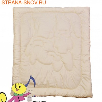 Одеяло детское молочное волокно Ласковый теленок 110х140 (фото, вид 1)