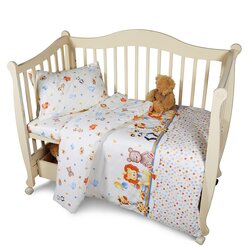 MS-1 Sailid постельное белье в детскую кроватку хлопок сатин. Вид 2