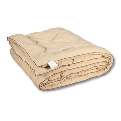 Одеяло верблюжья шерсть Сахара Эко Alvitek классическое-всесезонное 1,5сп, 2сп, евро
